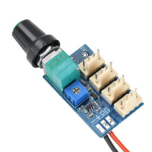 4-Wire PWM Fan Speed Controller with Manual Knob 12V 3A PWM Fan for Server Chassis and PC Case Cooling