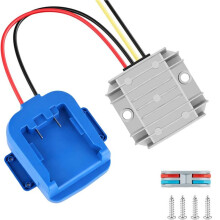 24V-12V Battery Converter Adapter for Kobalt 24V Lithium Battery for Rc Car Rc Truck Power Wheel DIY Use 10A 120W