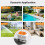 WiFi ME220FW Realtime Waterflow Temperature Display Valve Voice Control Irrigation Timer DN15 Garden Water Controller EU 8