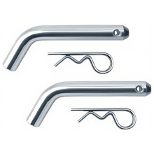 2 Pcs Trailer Hitch Pin and Clip 5/8-Inch Diameter Heavy Duty Trailer Hitch for 2" Diameter Receiver Hitch Mount