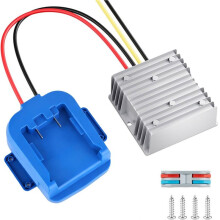 24V-12V Battery Converter Adapter for Kobalt 24V Lithium Battery for Rc Car Rc Truck Power Wheel DIY Use 20A 240W