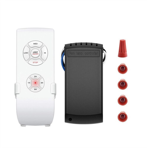 TUYA WIFI Universal Ceiling Fan Remote Control Kit Adjustable 3 Wind Speed/Timing  Lamp Transmitter Receiver 110V