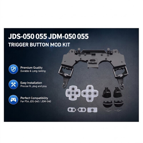 R2 L2 L1 R1 Trigger Buttons Modification for PS4 Controller JDS-050 JDS-055 Holder Support Inner Repair Replacement 1