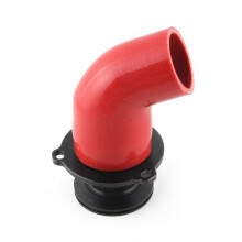 K03 Turbo Outlet Muffler Delete Pipe for 1.8 2.0 Petrol Turbo EA113 TFSI with K03 Turbo Red