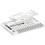 Stand for PS5pro/PS5slim/PS5 Cooling Fan Accessories Controller Charging Dock, and Headset/Disc Storage Rack White 1