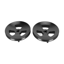 1Pair of 1/4 Inch Nab Hub Optical Shaft Adapter Aluminum Base with Fine Craftsmanship for Optical Reel to Reel Tape A