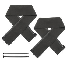 48-Inch Zippered Rigging Sleeve Trolling Motor Sleeve Management Sleeve for Cover Wire and Extension Cords