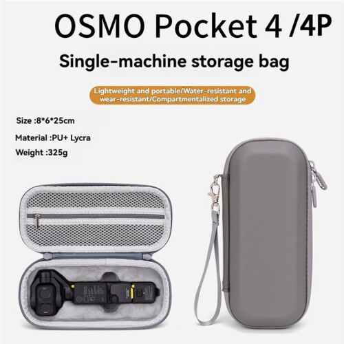 Carrying Case for  Osmo Pocket 4P/4 Shockproof Storage Bag Portable Protective Handbag Box Camera Accessories 1