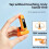 Auto Clicker Phone Screen Automatic Clickers Smartphone Touchscreen Clicker for Live Streaming, Gaming, Video Browsing A 7