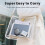 Retractable 100W USB C Cable for  Fast Charging Type C to Lighting Cable for  Laptop Phon Data Cord 6
