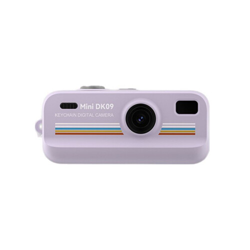 Câmera de Chaveiro 0,96 Polegadas Retro CCD  Câmera Digital 2K 16x  Muito Pequena Filmadora Gravadora de Vídeo com Flash C