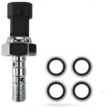Interruttore di Pressione del Freno di Ricambio con Kit Guarnizioni per Ranger 1000, RZR, Sportsman, General Sostituisce 4014262 4081117