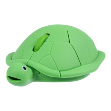 Mouse para Turtle Sem Fio 2.4G Leve e Portátil, Mouse Silencioso, Presente Criativo, Rato Engraçado para Uso em Escritório, PC, Laptop e Estudo
