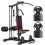 Multi Gym Cable Machine With 10 x 5kg Weight Plates 1