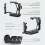 Half Camera Cage Protective Case for  Alpha 7 V A7IV A7R V DSLR Mirrorless Camera Rig with Cold Shoe Mounts A 4