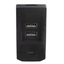 Glove Box USB HUB Adapter for Model 3/Y/YL Car Console USB Expansion Dock, Multi-Port USB Expander Hub Accessory