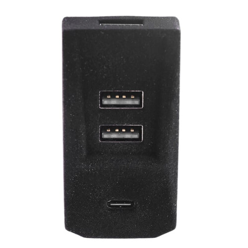 Glove Box USB HUB Adapter for  Model 3/Y/YL Car Console USB Expansion Dock, Multi-Port USB Expander Hub Accessory