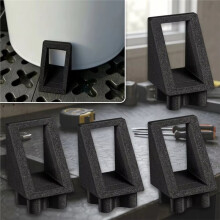 4pcs Blocker for Truck Bed Cargo System for Cargo Management System Blocker Plastic Exterior Accessories Black