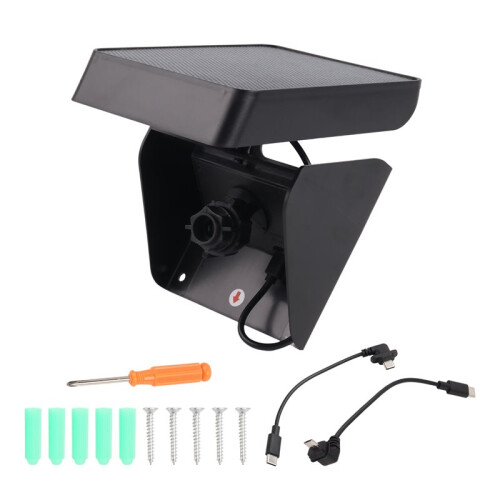 Solar Panel Charging Mount for Blink Outdoor 4 (4th Gen)/ XT3/XT2/XT Camera,IP67 ,Internal 2000mAh Battery