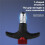 4-6Nm T-Handle Torque Screwdriver, 6.35mm Ratchet  Adjustable Torque Driver 3