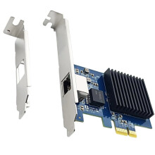 10Gtek Gen4 NIC, 10Gb/S Adapter Sieciowy PCIe, 10G CNA, Karta Sieciowa 10GBASE-T PCIe, PCIe X1 dla Systemów do Windows/do Linux