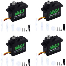 4 Stuk 7462/ 7462W  9g Metaal Gear Bionische Vleugel/Butterfly Servo Hoge Frequentie 180 Digitale Servo voor RC Model Onderdelen