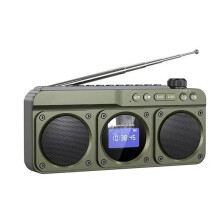 Wireless F28 FM Radio Portable Elderly Speakers Outdoor Elderly Waterproof Radio Lanyard Design Travel G