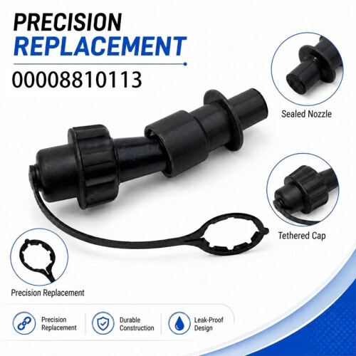 Chain Oil Filling System 00008810113 Plastic Replacement for  Chainsaws, Easy Chain Oil Refilling Accessory Use 2