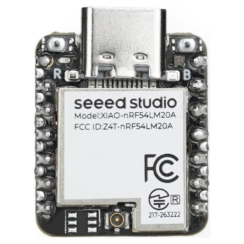 Seeed Studio XIAO NRF54LM20A Ultra-Low-Power Wireless Development Board Support BLE 6.0, Matter, Thread, Zigbee Pre-Soldered 1