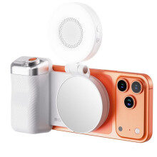 Dual-Sided Magnetic Camera Assistant Portable Remote Control Handheld Image Stabilizer with Fill Light