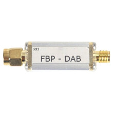 FBP-DAB 175-237MHz Small Band Pass Filter for DAB Digital Audio Broadcasting, SMA Interface, High-Rejection, 3W Power