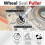 Seal Puller Tool, Oil Seal Removal Tool with Dual Hook, Universal Wheel Seal Twister Puller, Heavy Duty Seal Puller 5
