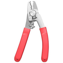 K7 Stainless Steel Fiber Stripper 7 in 1 Fiber Optic Stripping Tool FTTH Optical Fiber Aramid Fiber Wire Cutter Pliers