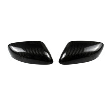 Cubierta de Espejo Retrovisor para RX8 2003-2011, Carcasa de Espejo Lateral de Fibra de Carbono, Adhesivo de Trim Exterior del Coche