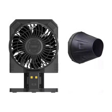 CW30 Photography Powerful Fan Portable Remote Controlled 10 Level NP-F Batteries USB-C Port Dual Power Options