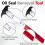 Seal Puller Tool, Oil Seal Removal Tool with Dual Hook, Universal Wheel Seal Twister Puller, Heavy Duty Seal Puller 6