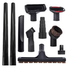 10 Pack Vacuum Attachments for Accessories with Hardwood Floor Brush and Adapters