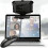 7.5 Inch Portable Teleprompter, Handheld/Desktop/Monitor Mode, Supports Remote Control for Smartphone Tablets Camera 2
