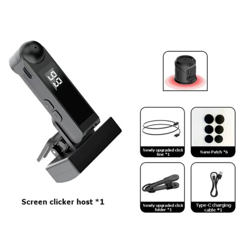 Auto Clicker Phone Screen Automatic Clickers Smartphone Touchscreen Clicker for Live Streaming, Gaming, Video Browsing B 1