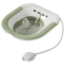 Portable Foldable Ergonomic Toilet Sitz Bath Soaking Basin for Pregnant Women Treatment Care A