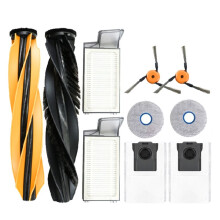 Voor X60 Ultra Robotstofzuiger Reserveonderdelen Hoofd Zijborstel Hepa Filter Mop Stofzak Accessoires (10 Stuks)