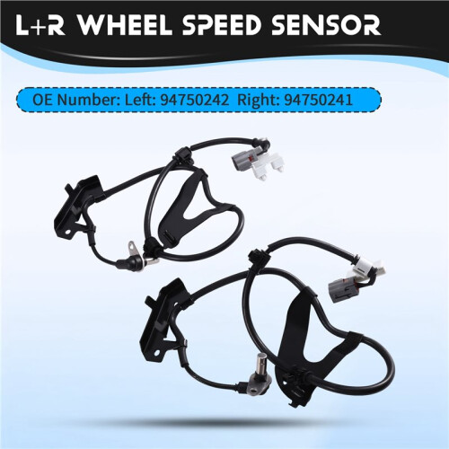 2PCS 94750242 94750241 Left/Right ABS Sensor Wheel Speed Sensor for   Trailblazer 2012-2016