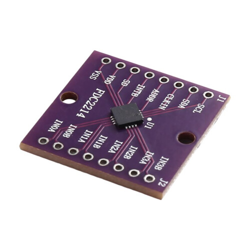Capacitor Sensor FDC2214 Module QFN Chip Conversion Board Electronic Race Near Liquid Level Non-Contact Sensing