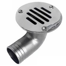 Alastin 38mm Boote Boden Deck Cockpit Ablauf Scupper Edelstahl Einteiliger Gebogener Bodenablauf Maritimes Zubehör