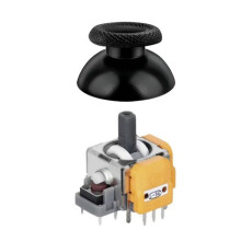 Zamień Joystick Hall dla PS5 GamePad Hall Elektromagnetyczny 3D Analogowy Joystick O Wysokiej Precyzji z Efektami Hall