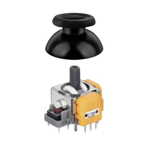 Replace Hall Joystick for PS5 GamePad Hall Electromagnetic 3D Analog Joystick High Precision Hall Effect Thumb Sticks