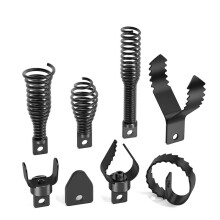 8-Piece Drain Cleaning Auger Set,Drain Snake Drill Attachment Kit for 1/2-Inch to 3/8-Inch Drain Cleaning Cables