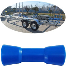 Rodillo Premium Azul para Remolque Rueda Suavemente Herramienta de Rodaje para Barcos Puertos Motoboat Yate