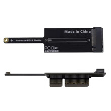 Nieuwe PCIe 4.0 X4/X1 Naar NVMe Uitbreidingskaart 64Gbps Vlak Obstructievrij Ontwerp voor M.2 2280 SSD PCIe X4/X8/X16 Slots B