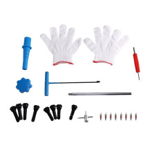 23PCS Car Tire Valve Stem Installation Tool Kit Valve Core Puller Set for Repair with Maintenance Tools